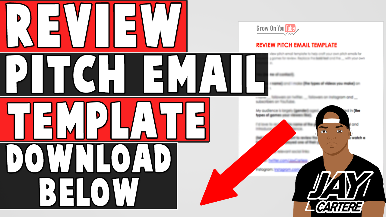 REVIEW PITCH EMAIL TEMPLATE